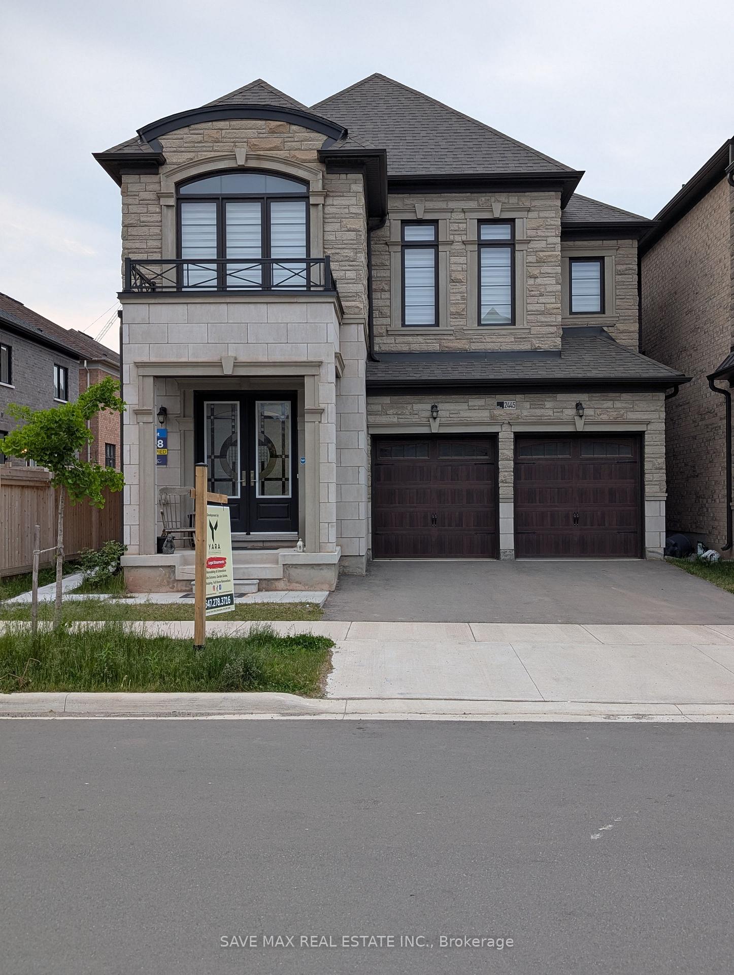 Front of 2445 Charles Cornwall Road
