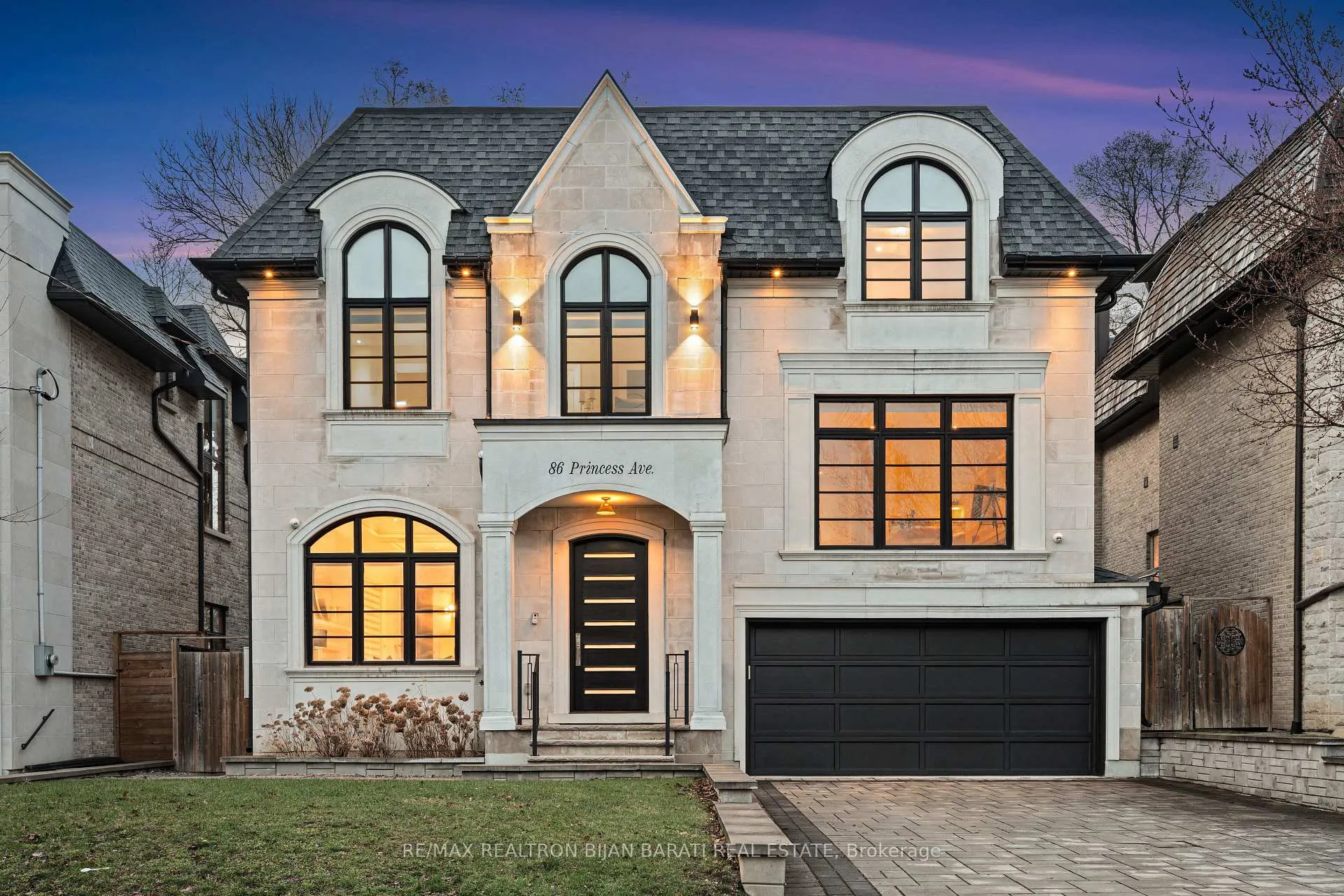 Front of 86 Princess Avenue