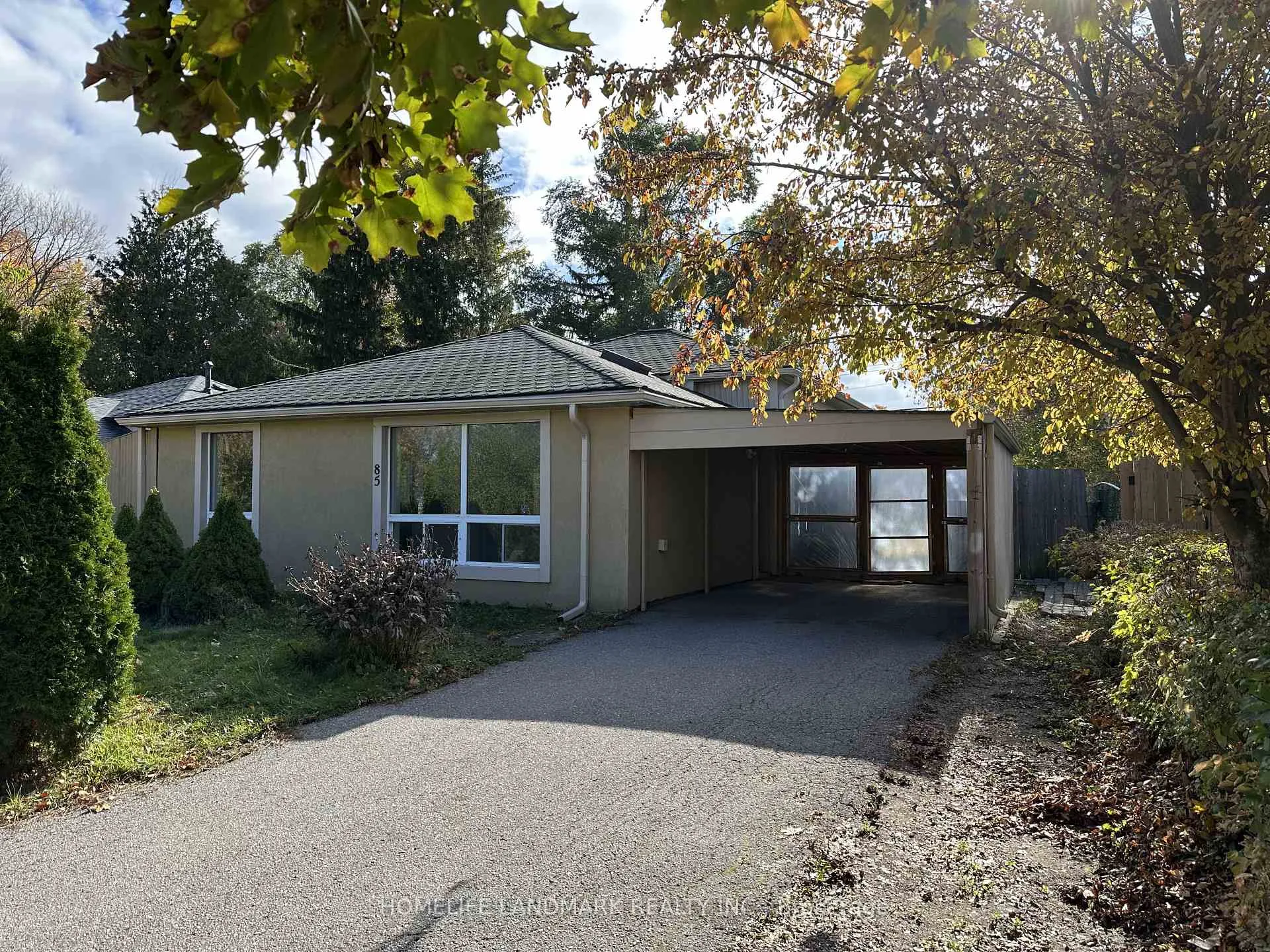 Front of 85 Aurora Heights Drive