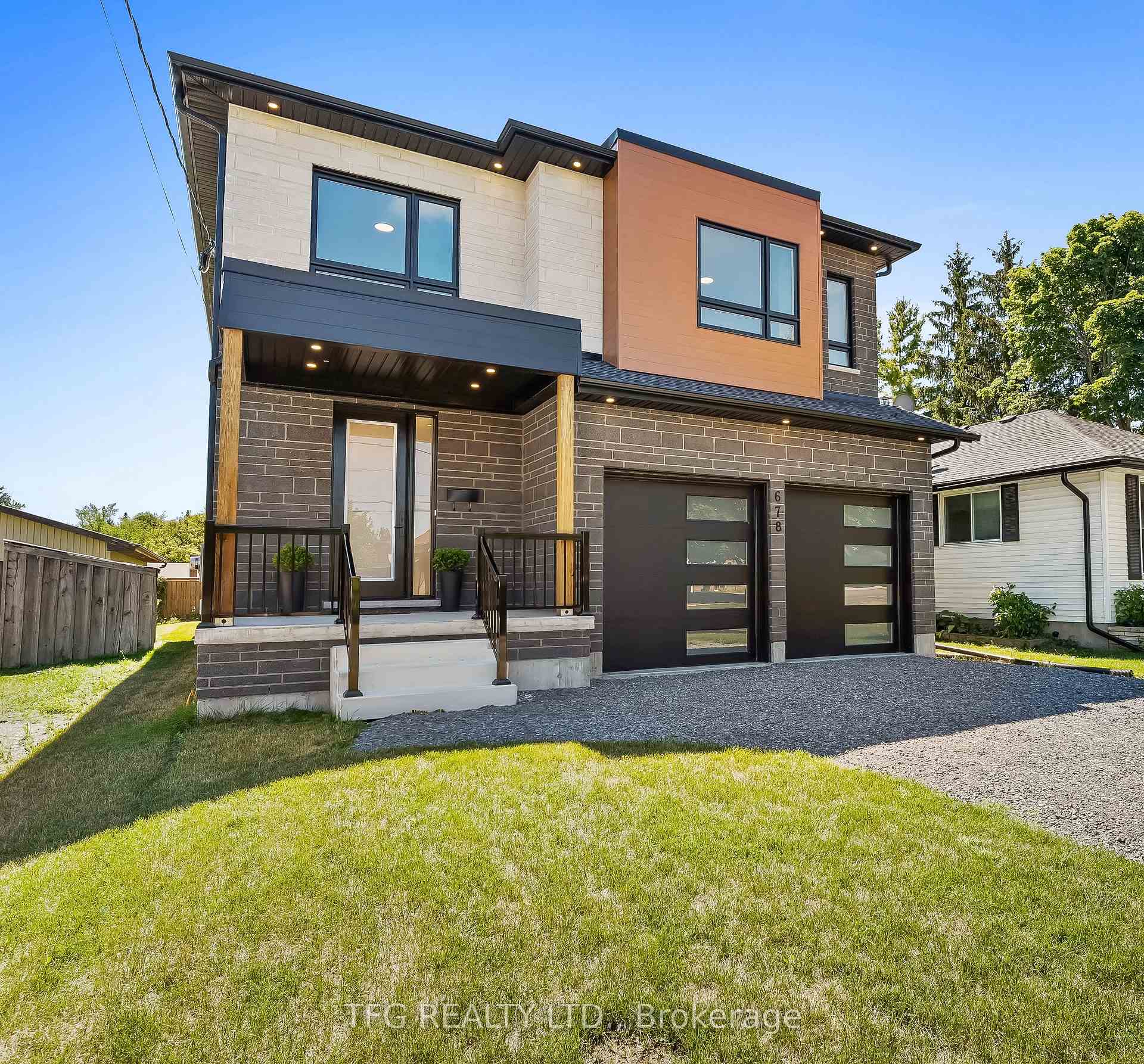 Front of 678 Otonabee Drive