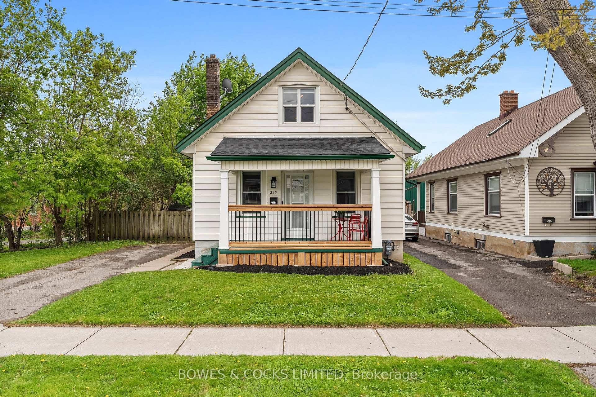 Front of 283 Lake Street
