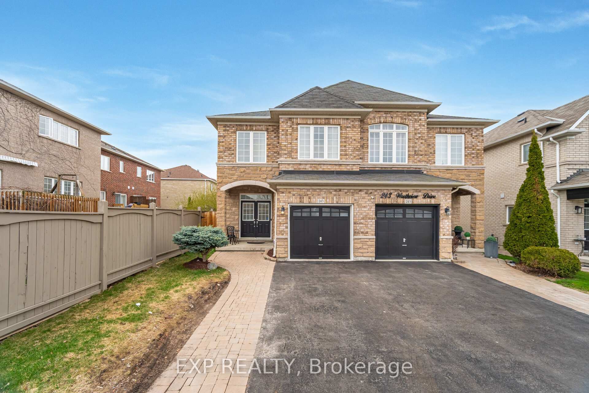 Front of 245 Worthview Drive