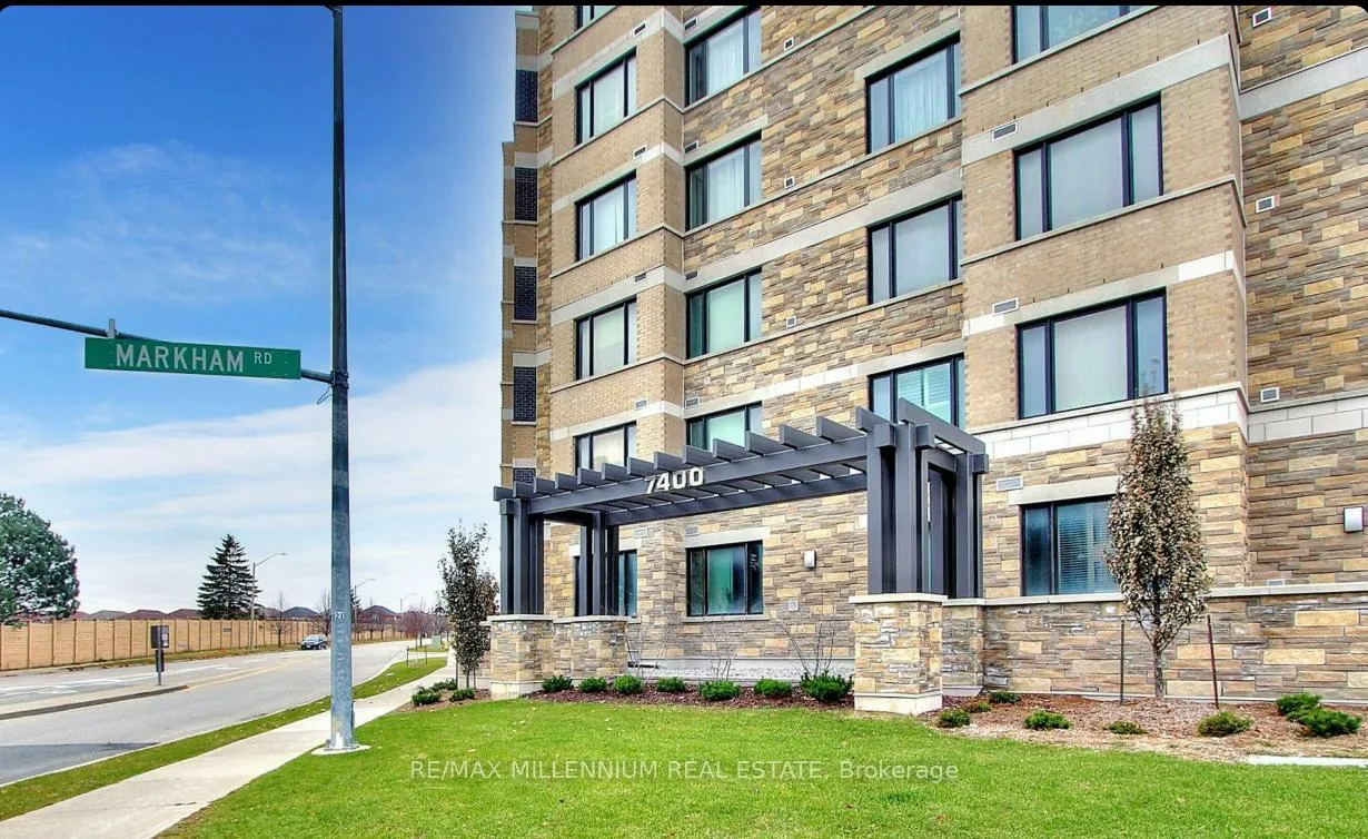 Front of Unit 618, 7400 Markham Road
