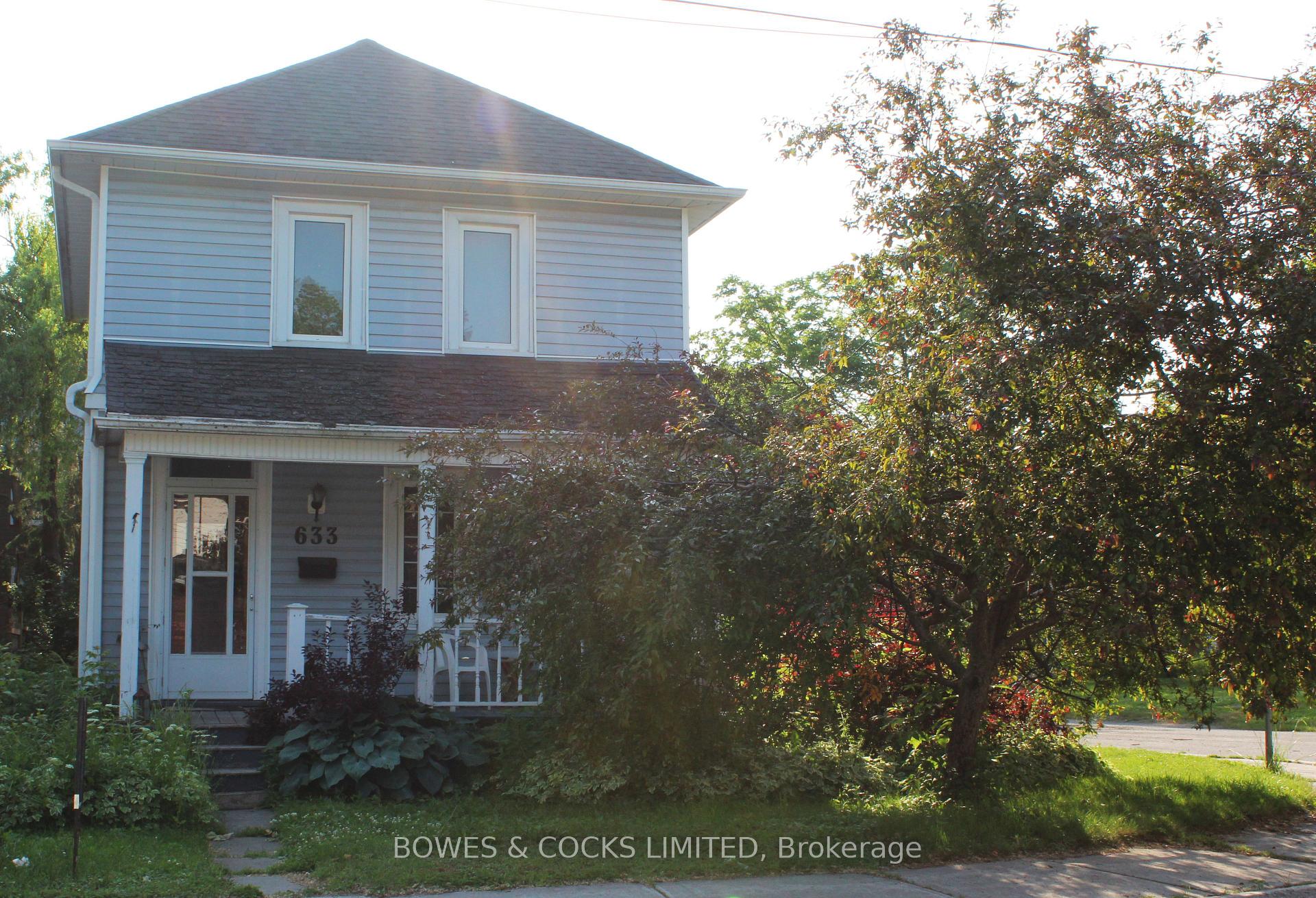 Front of 633 Downie Street