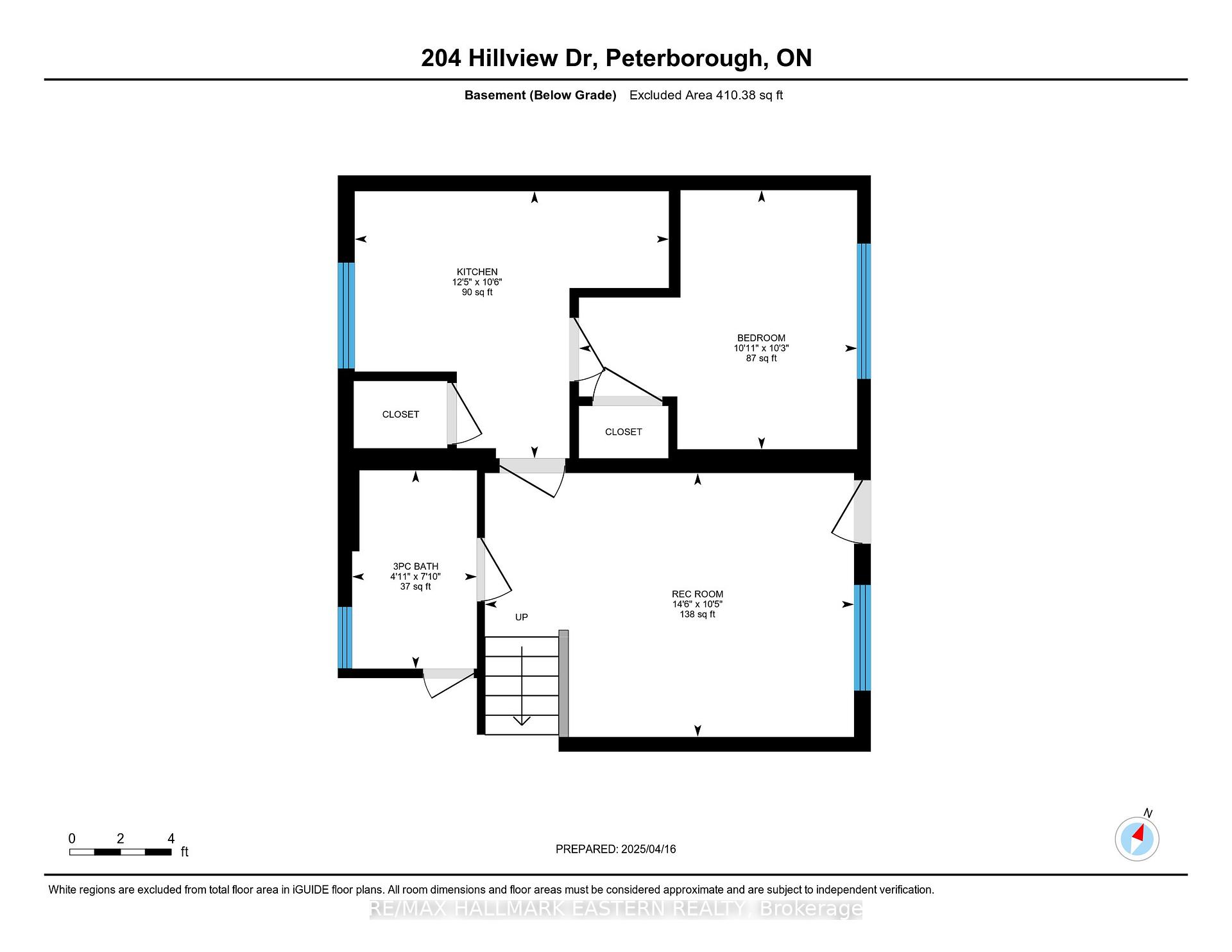 Photo 36 of 204 Hillview Drive, Peterborough, Northcrest Ward 5 — HOMEH