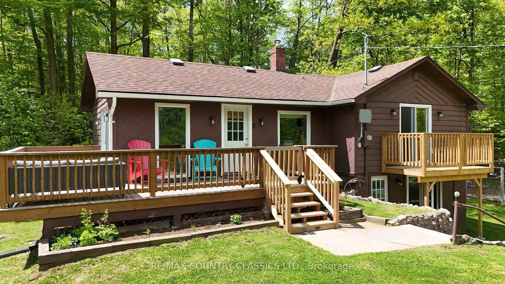 Front of 164 Trout Lake Road