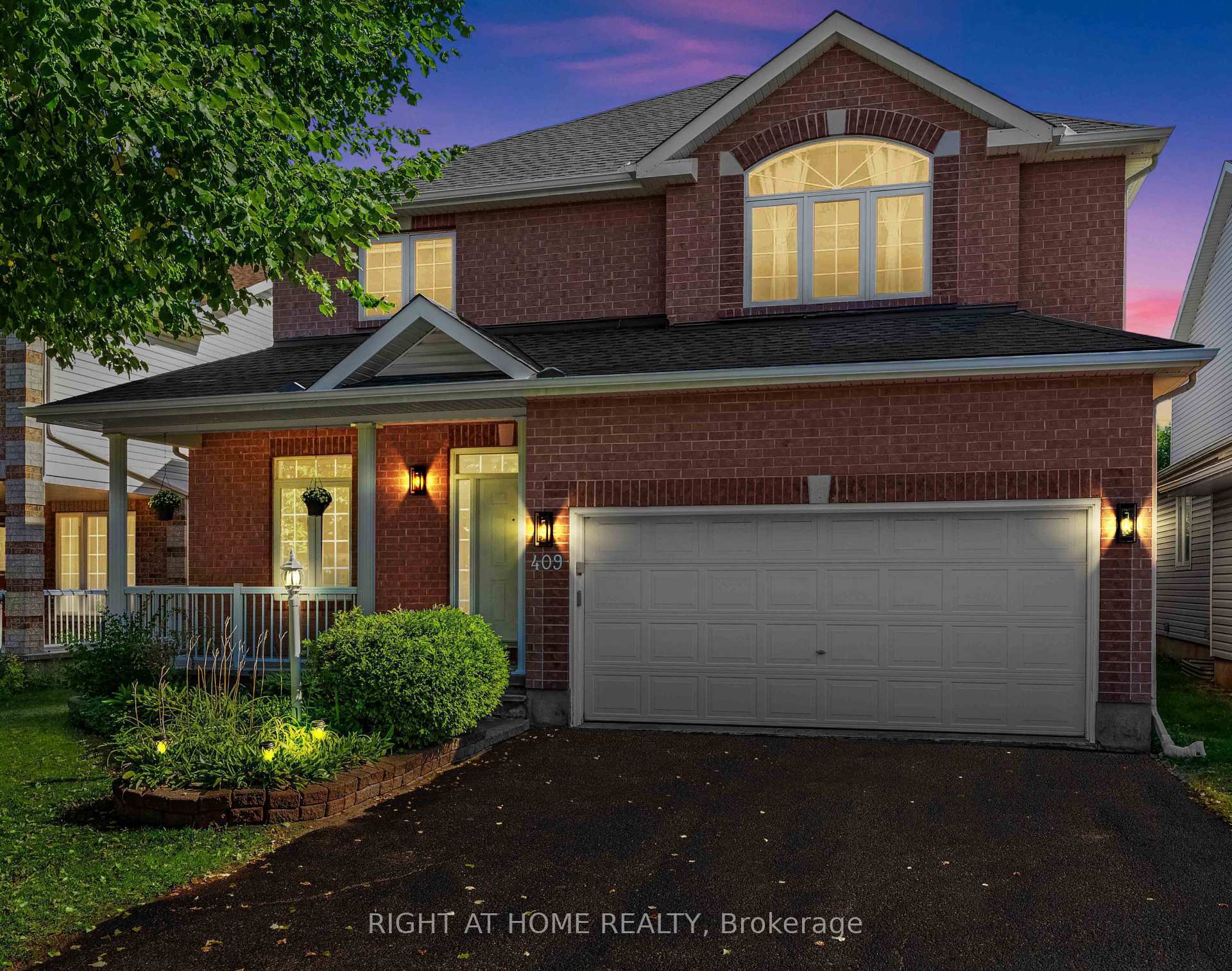 Front of 409 Beatrice Drive
