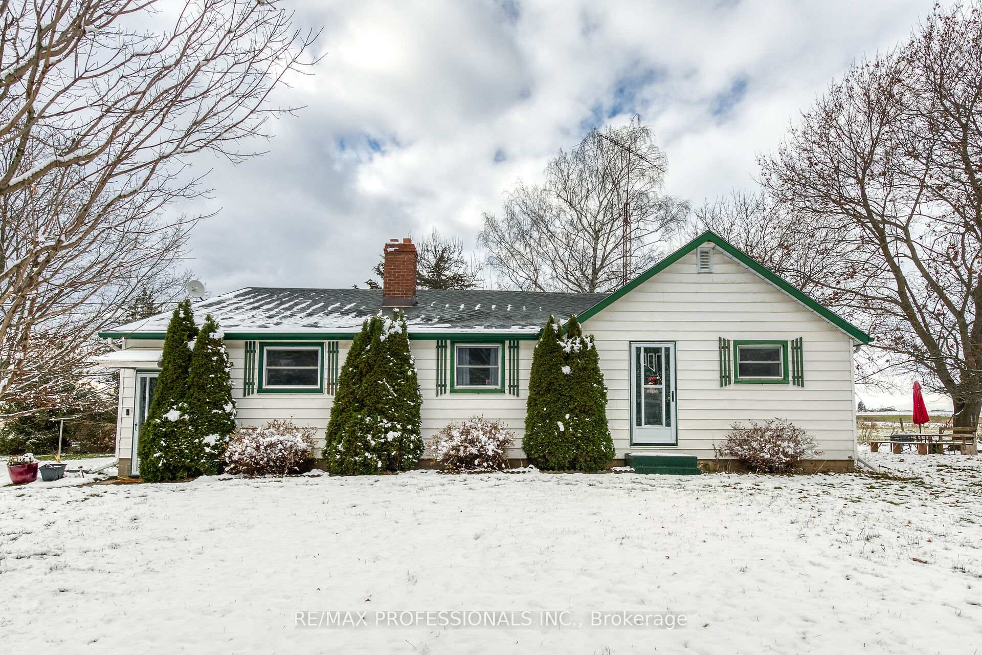 Front of 12153 Somers Road