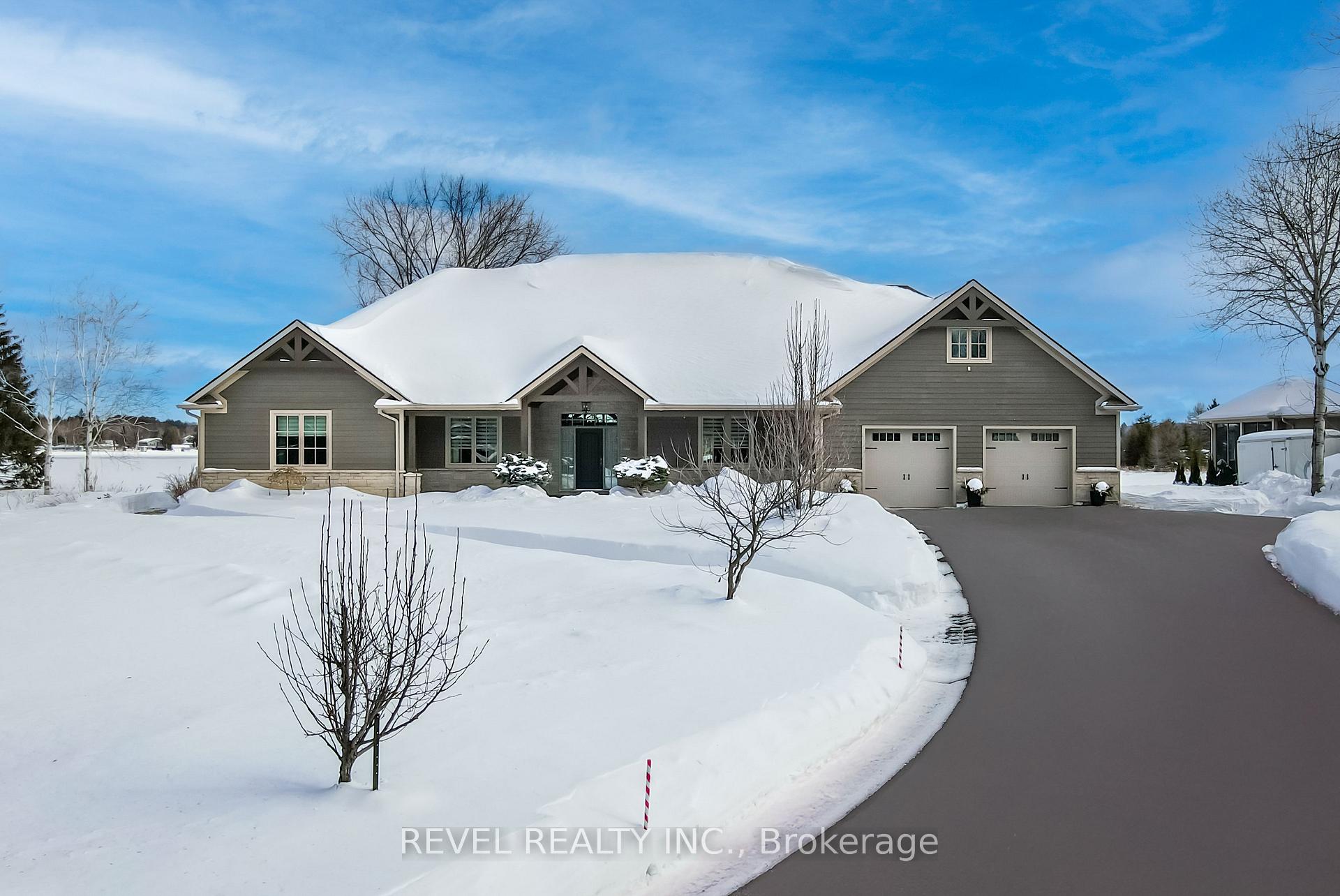 Front of 313 Rabys Shore Drive