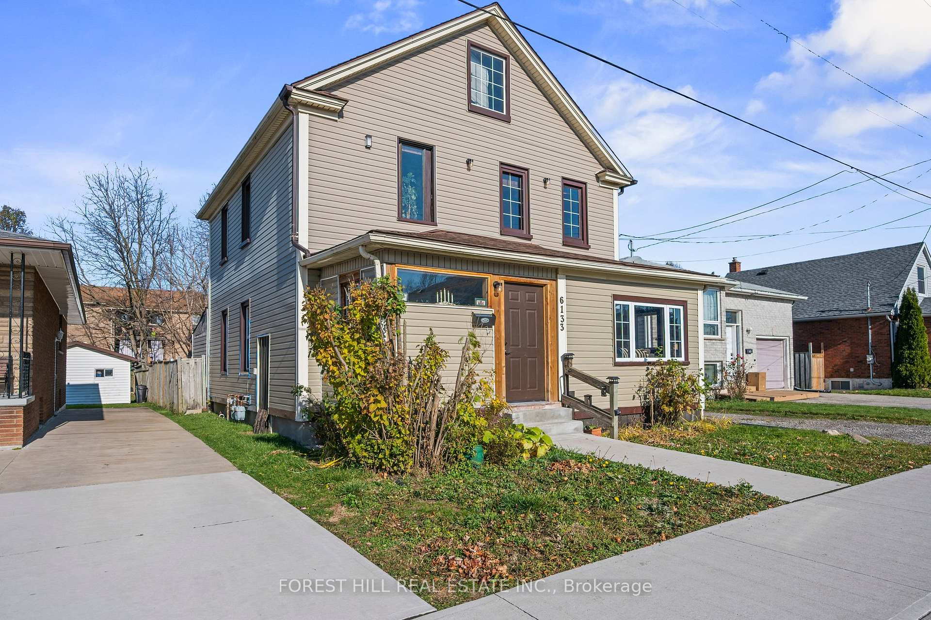 Front of 6133 Prospect Street