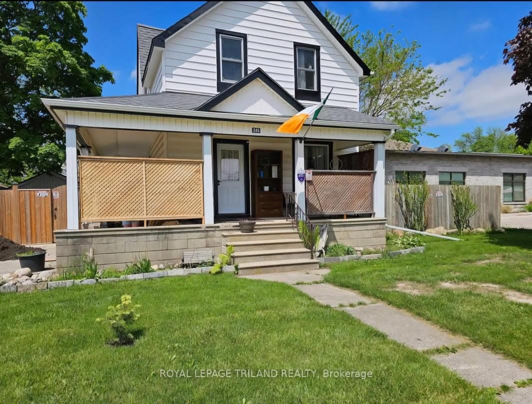 Front of 245 Sydenham Street E