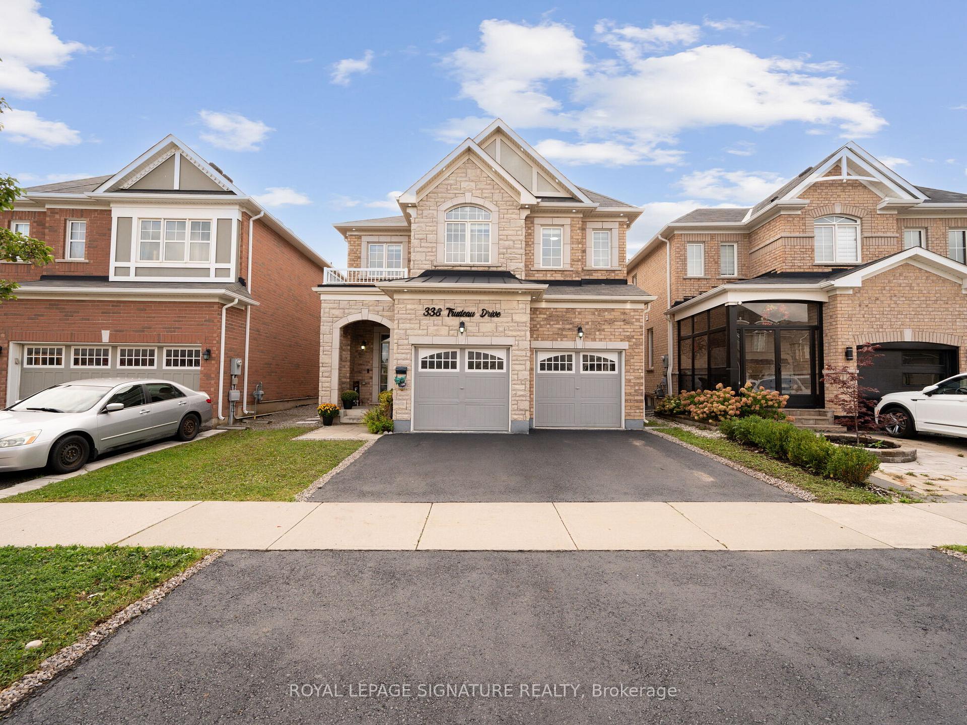 Front of 338 Trudeau Drive