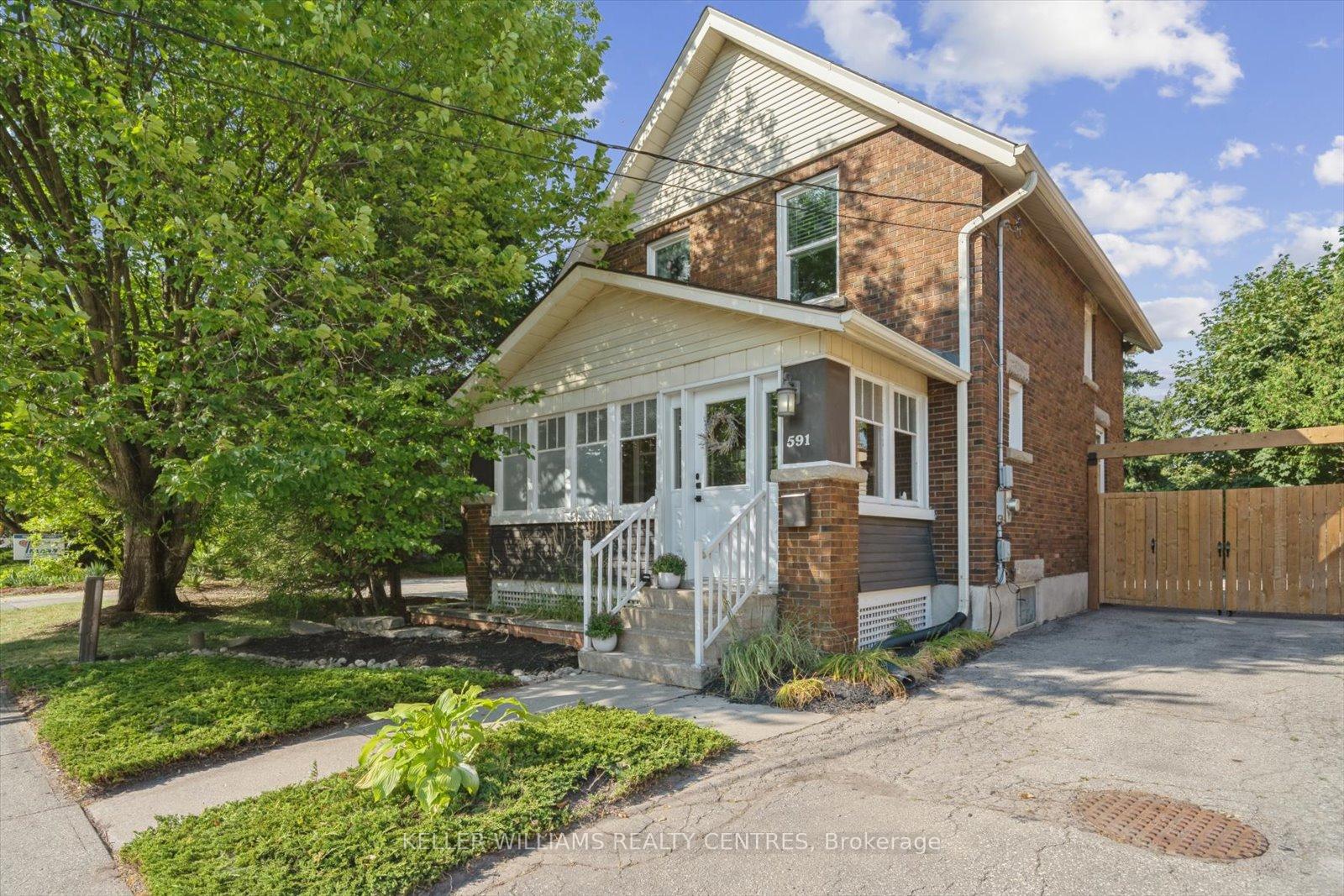 Front of 591 Woolwich Street