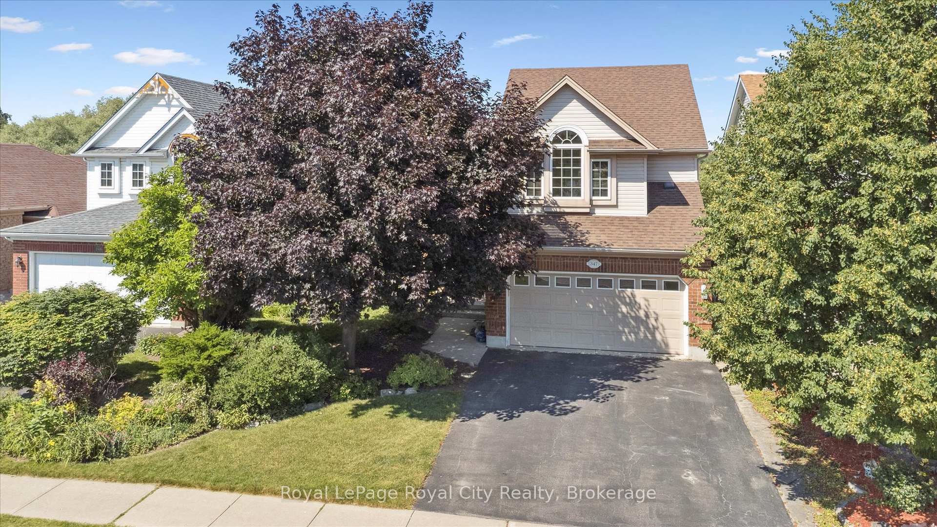 Front of 347 Starwood Drive