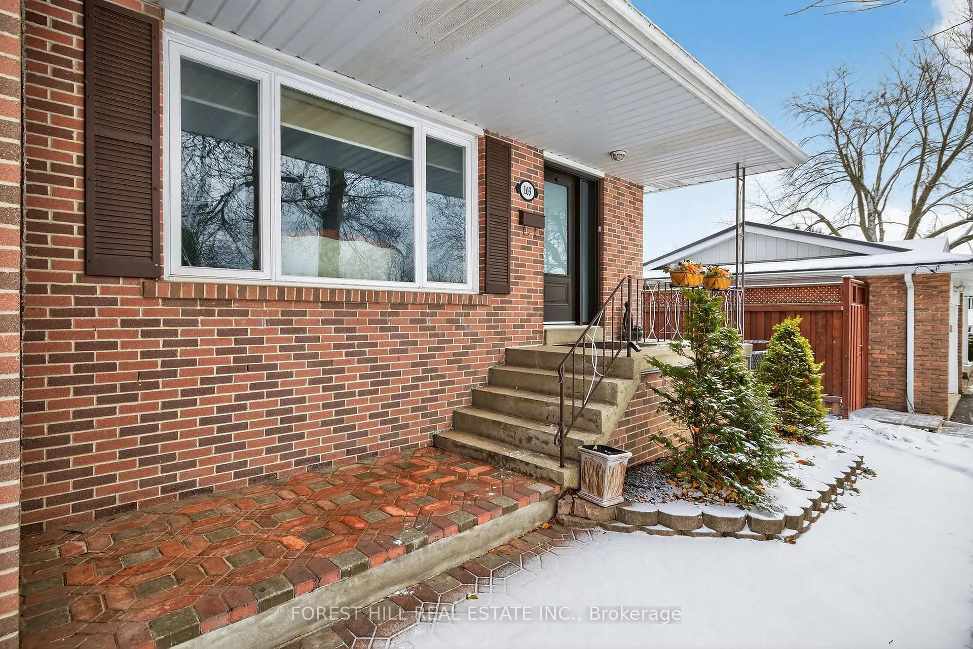 Front of 163 Birchlawn Road