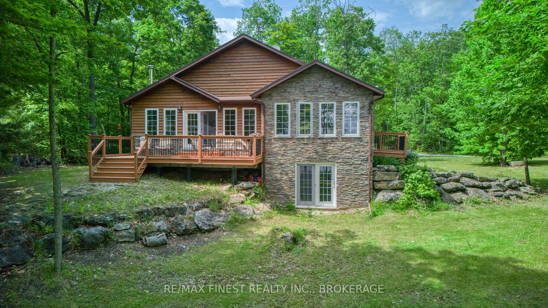 Front of 855A Crow Lake Road
