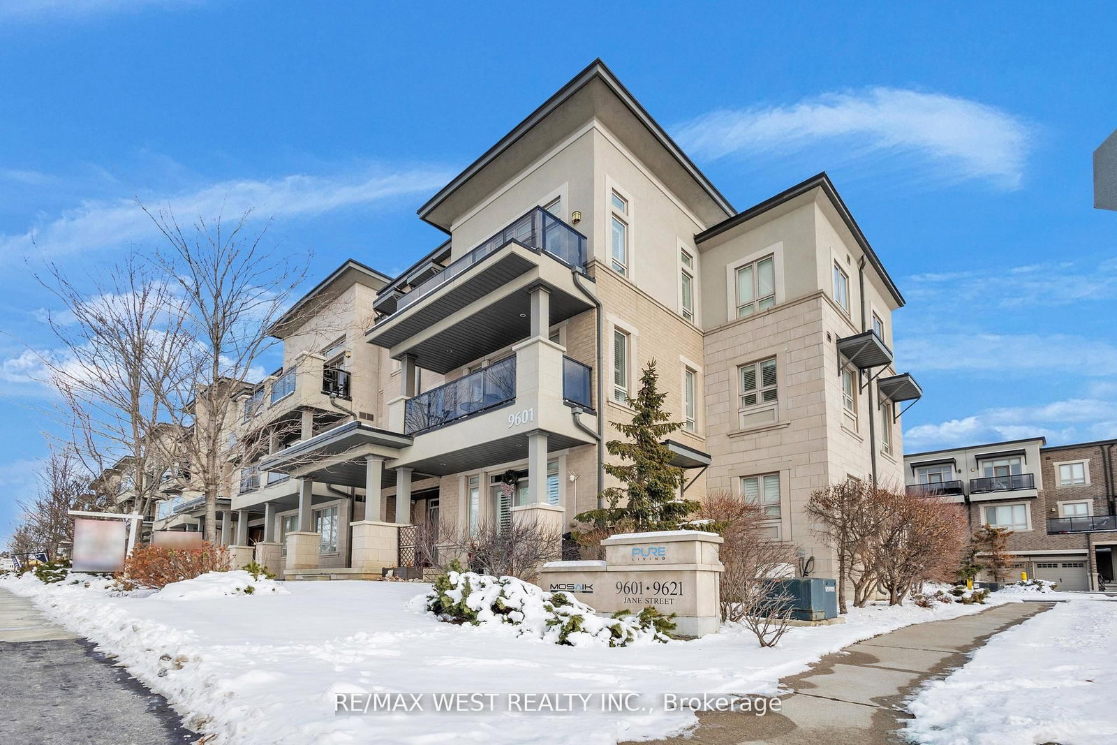 Front of Unit 9, 9601 Jane St