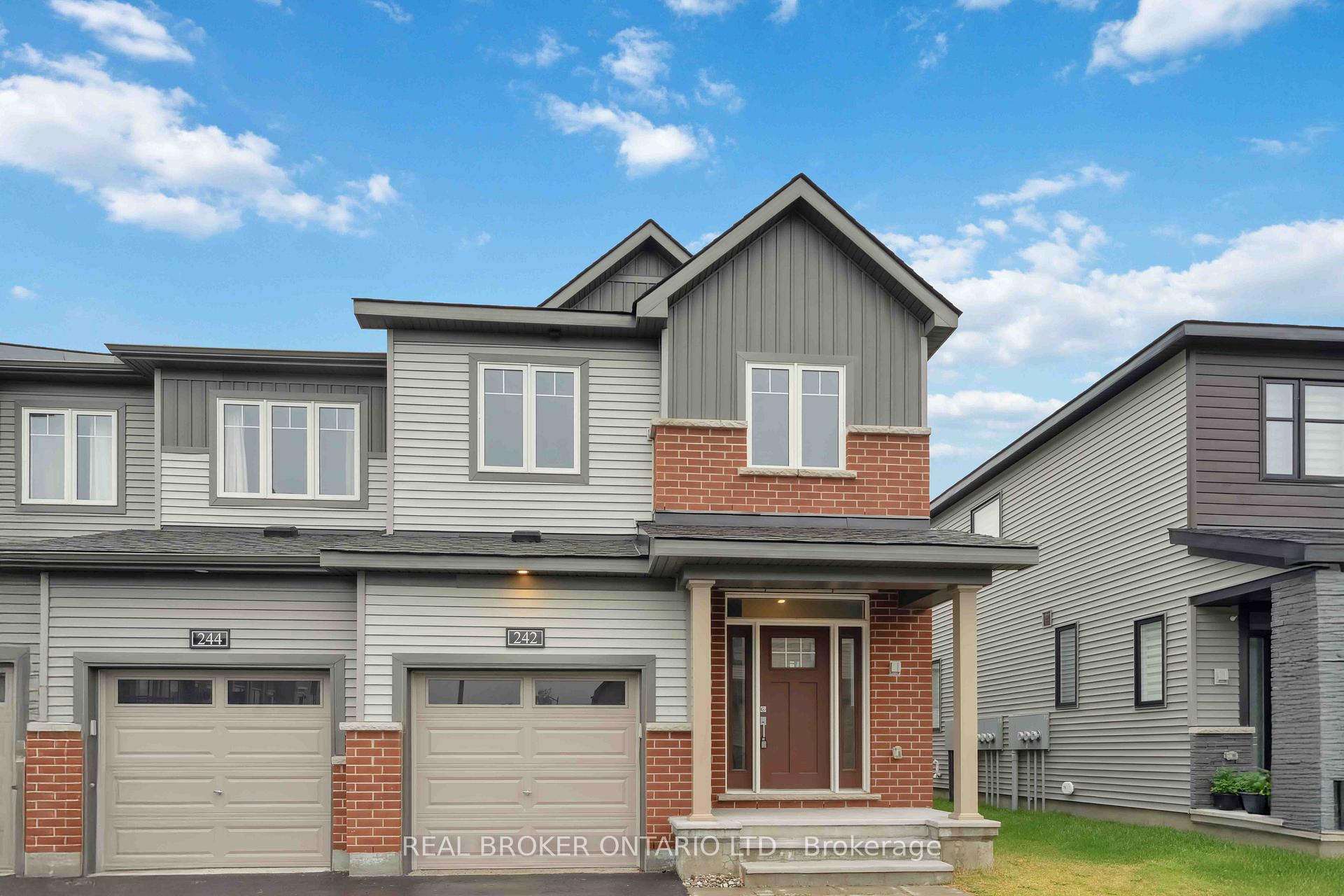 Photo 1 of 242 Tullaghan Heights, Ottawa, Barrhaven - Half Moon Bay — HOMEH