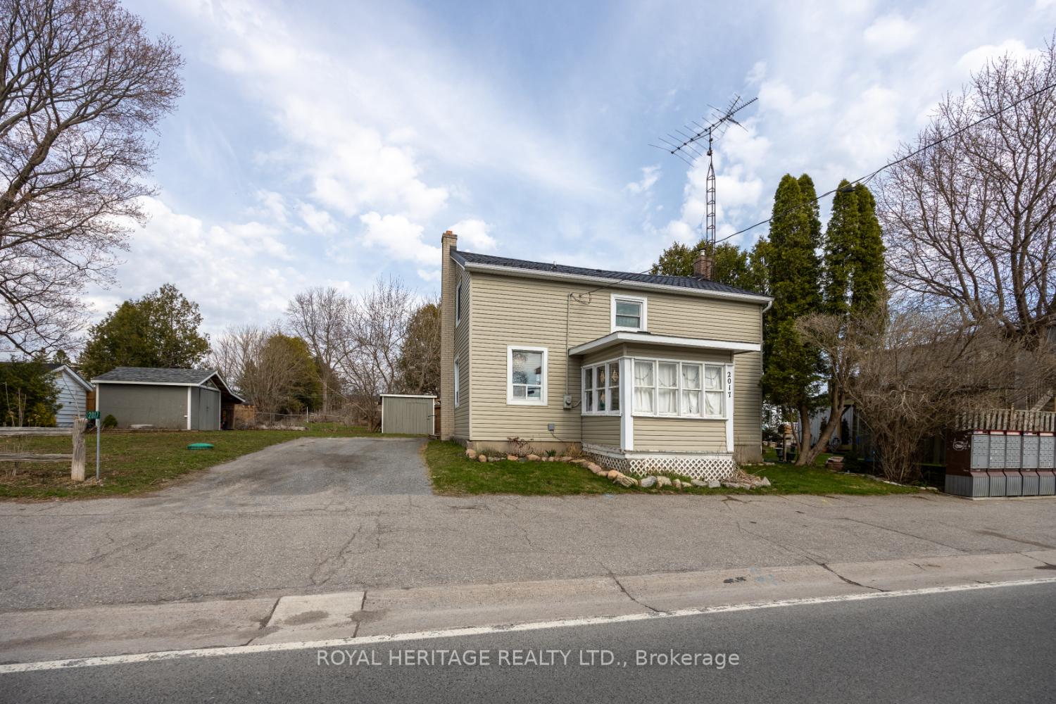 Front of 2017 Newtonville Road