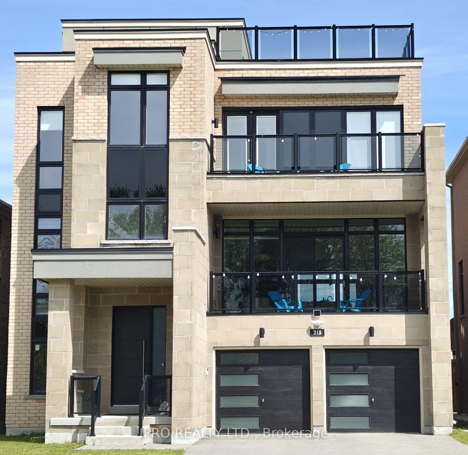 Front of 215 Port Darlington Road