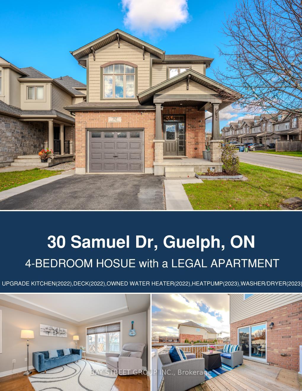 Photo 1 of 30 Samuel Drive, Guelph, Pineridge/Westminster Woods — HOMEH