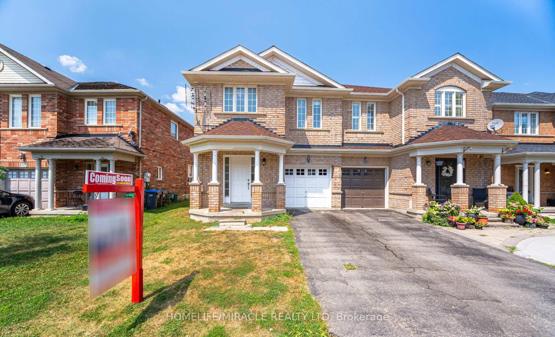 Photo 1 of 31 Hollingsworth Circle, Brampton, Fletcher's Meadow — HOMEH