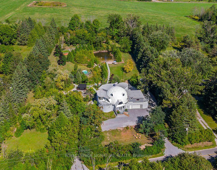 Front of 21375 Brock Road