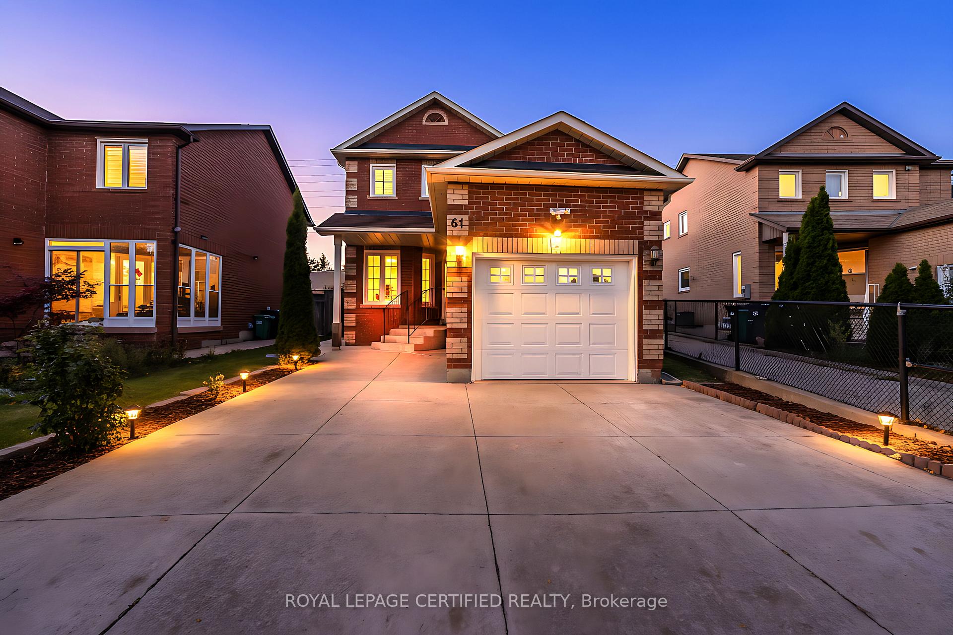Photo 1 of 61 Cranberry Crescent, Brampton, Fletcher's Creek South — HOMEH