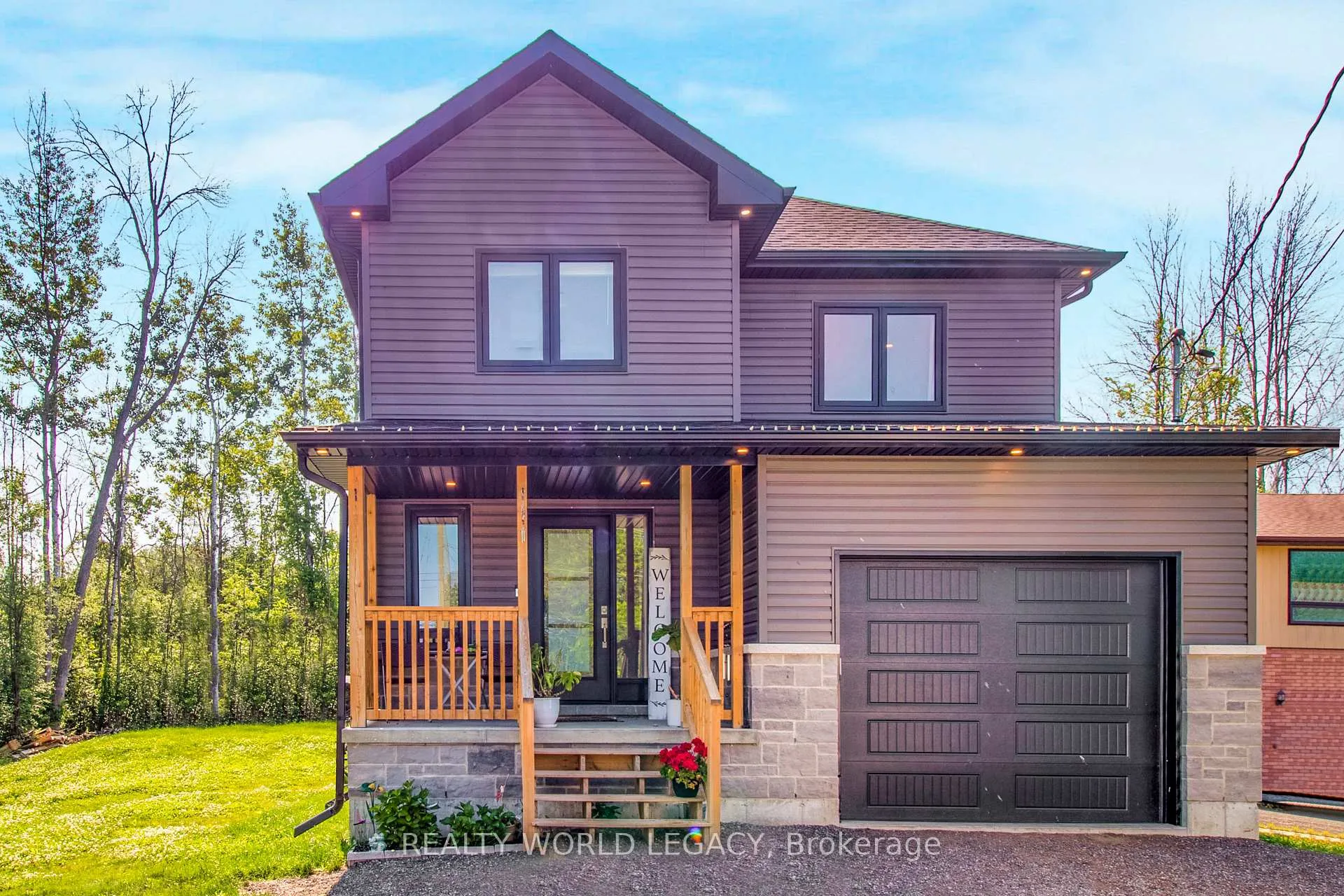 Front of 25555 Maple Beach Road
