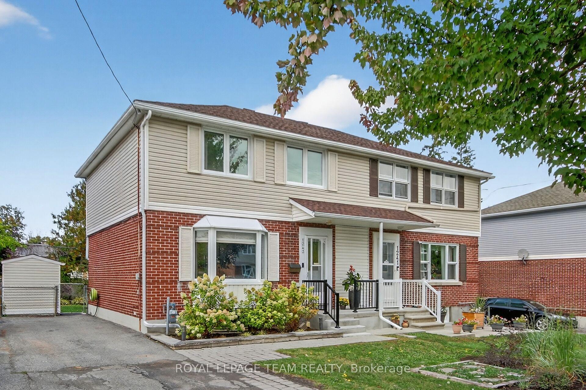 Photo 1 of 1243 Kingston Avenue, Ottawa, Carlington — HOMEH