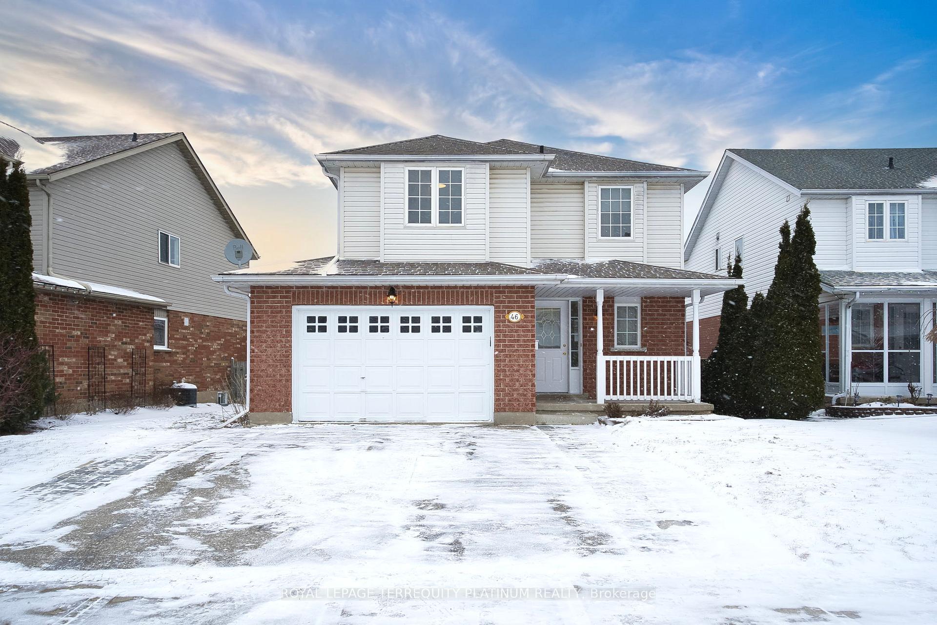 Front of 46 Deerpath Drive