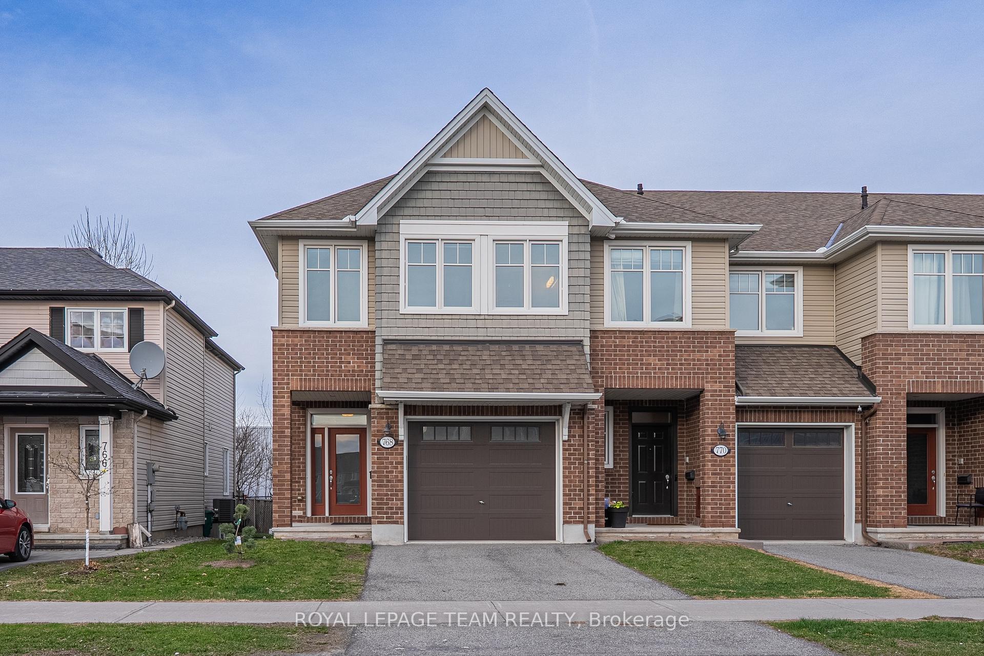 Photo 1 of 768 Cedar Creek Drive, Ottawa, Blossom Park/Kemp Park/Findlay Creek — HOMEH