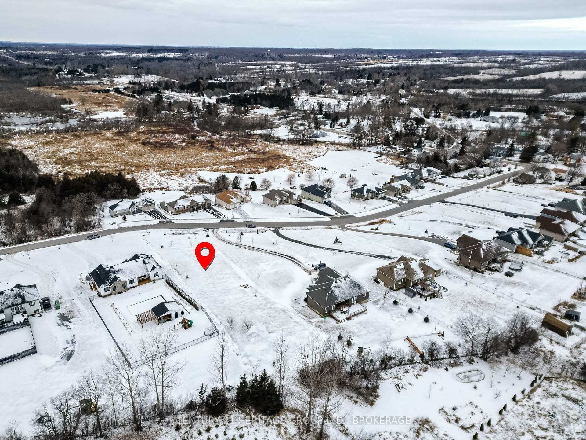 Front of Lot 9 Morgan Drive