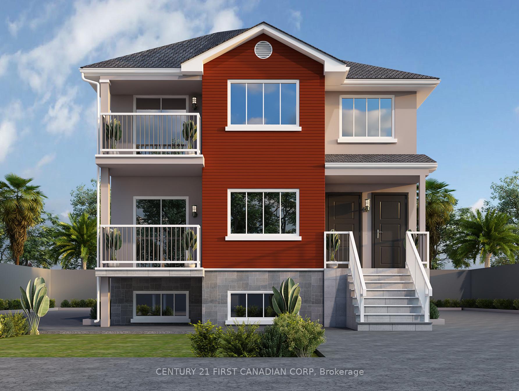 Front of Unit B, 59 College Avenue