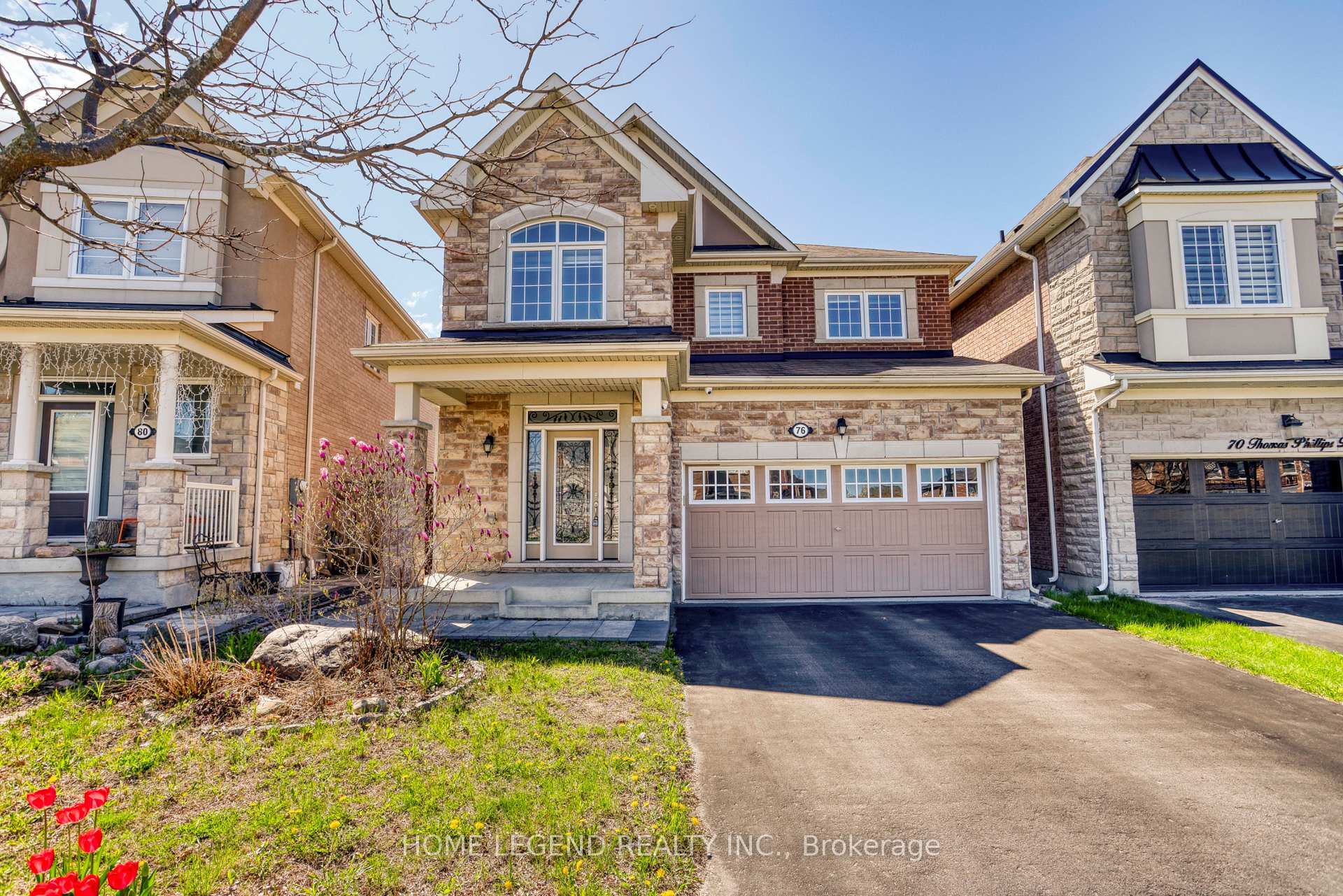 Front of 76 Thomas Phillips Drive