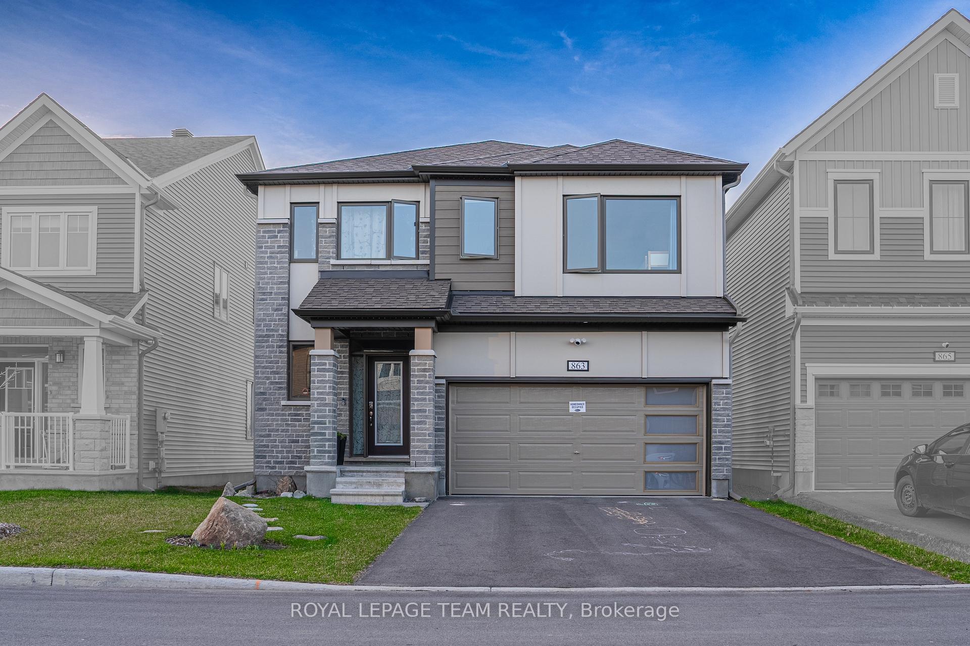 Photo 1 of 863 Moonrise Terrace, Ottawa, Barrhaven - Half Moon Bay — HOMEH