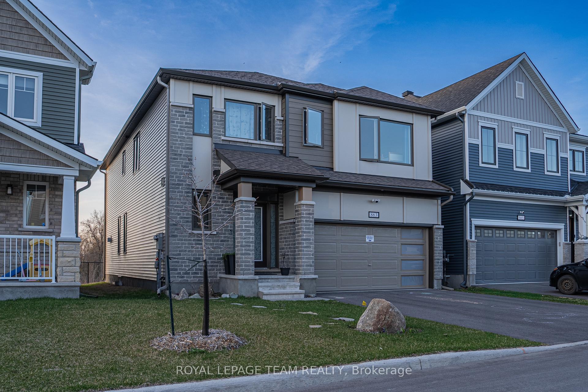 Photo 2 of 863 Moonrise Terrace, Ottawa, Barrhaven - Half Moon Bay — HOMEH
