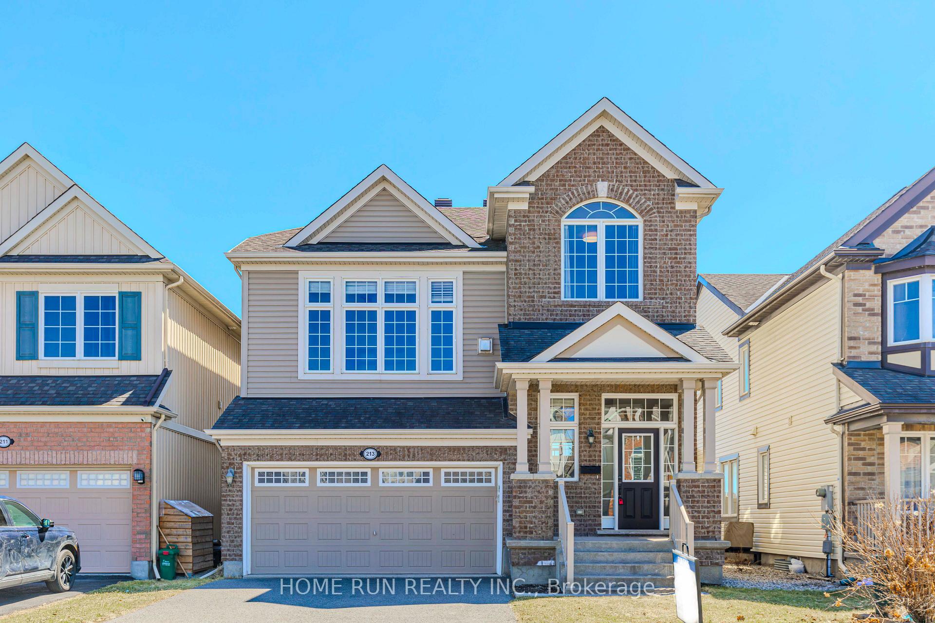 Photo 1 of 213 Dutchmans Way, Ottawa, Barrhaven - Half Moon Bay — HOMEH