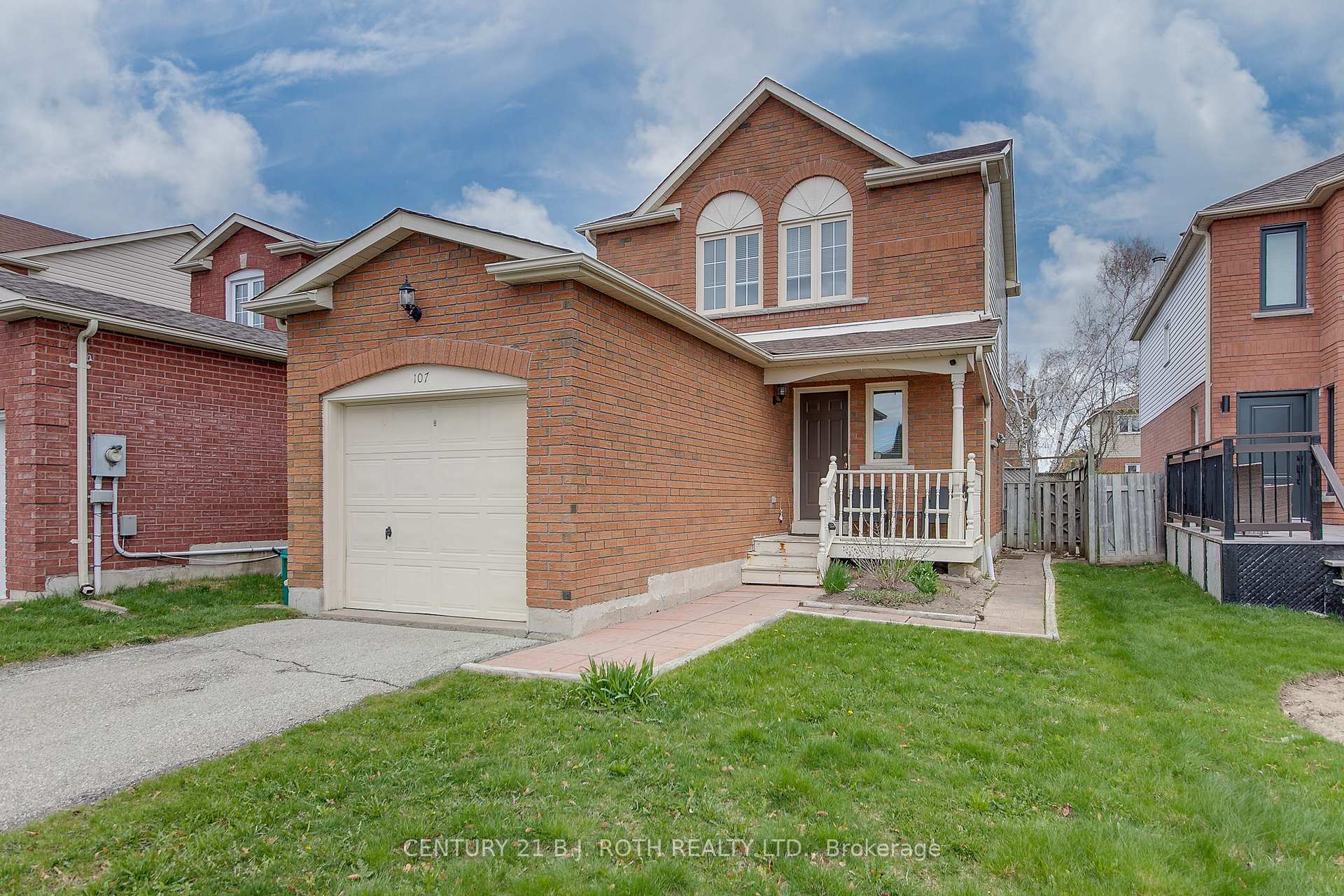 Front of 107 Laidlaw Drive