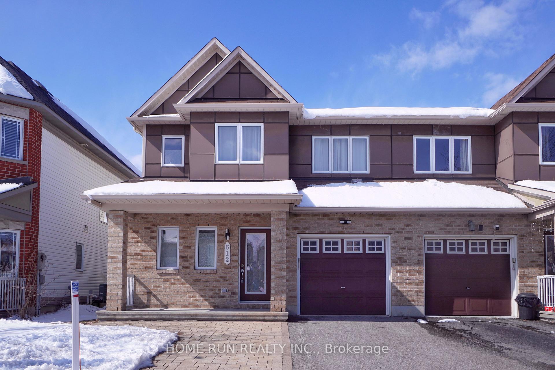 Photo 1 of 612 Paul Metivier Drive, Ottawa, Barrhaven - Strandherd — HOMEH