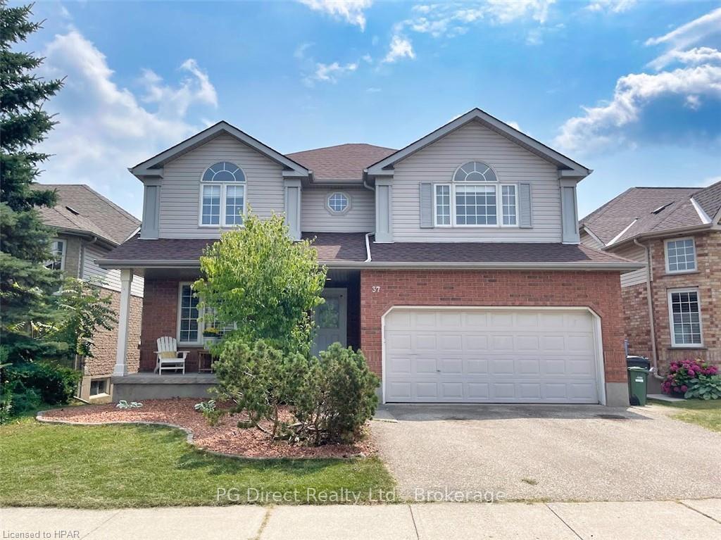Front of 37 Grey Oak Drive