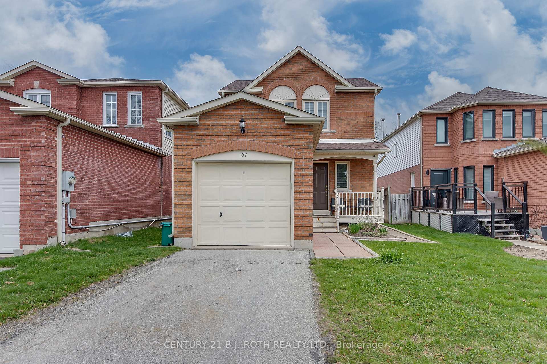 Front of 107 Laidlaw Drive
