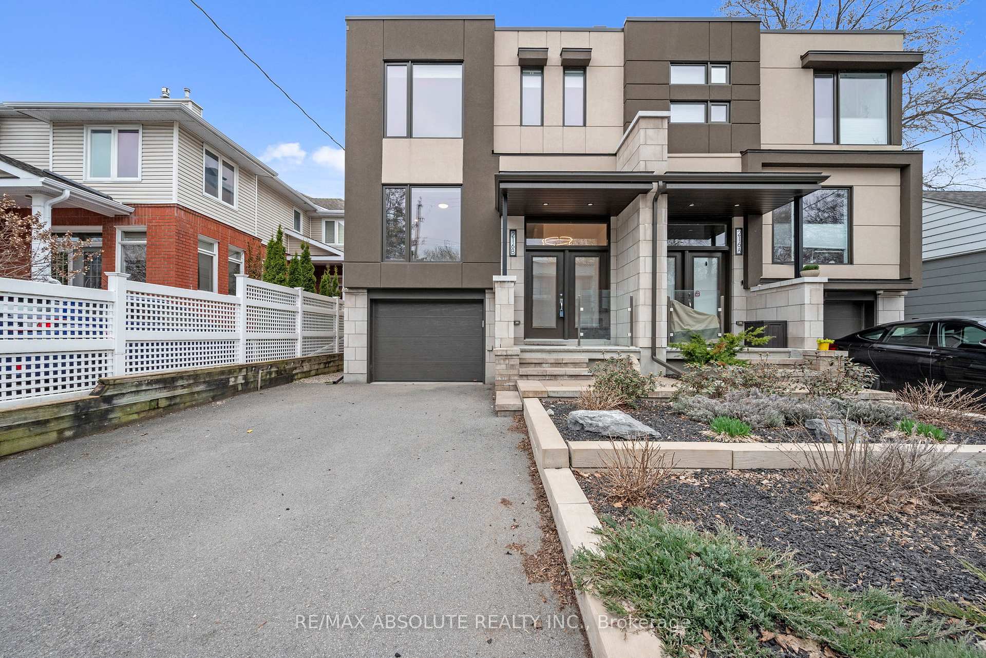 Front of 216B Churchill Avenue N