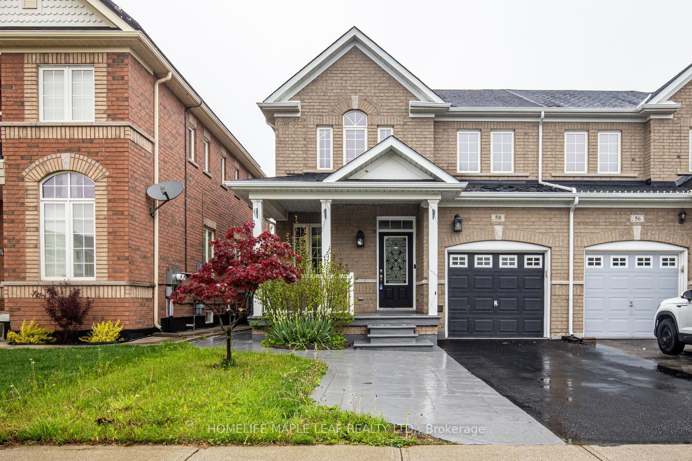 Photo 1 of 58 Begonia Crescent, Brampton, Northwest Sandalwood Parkway — HOMEH