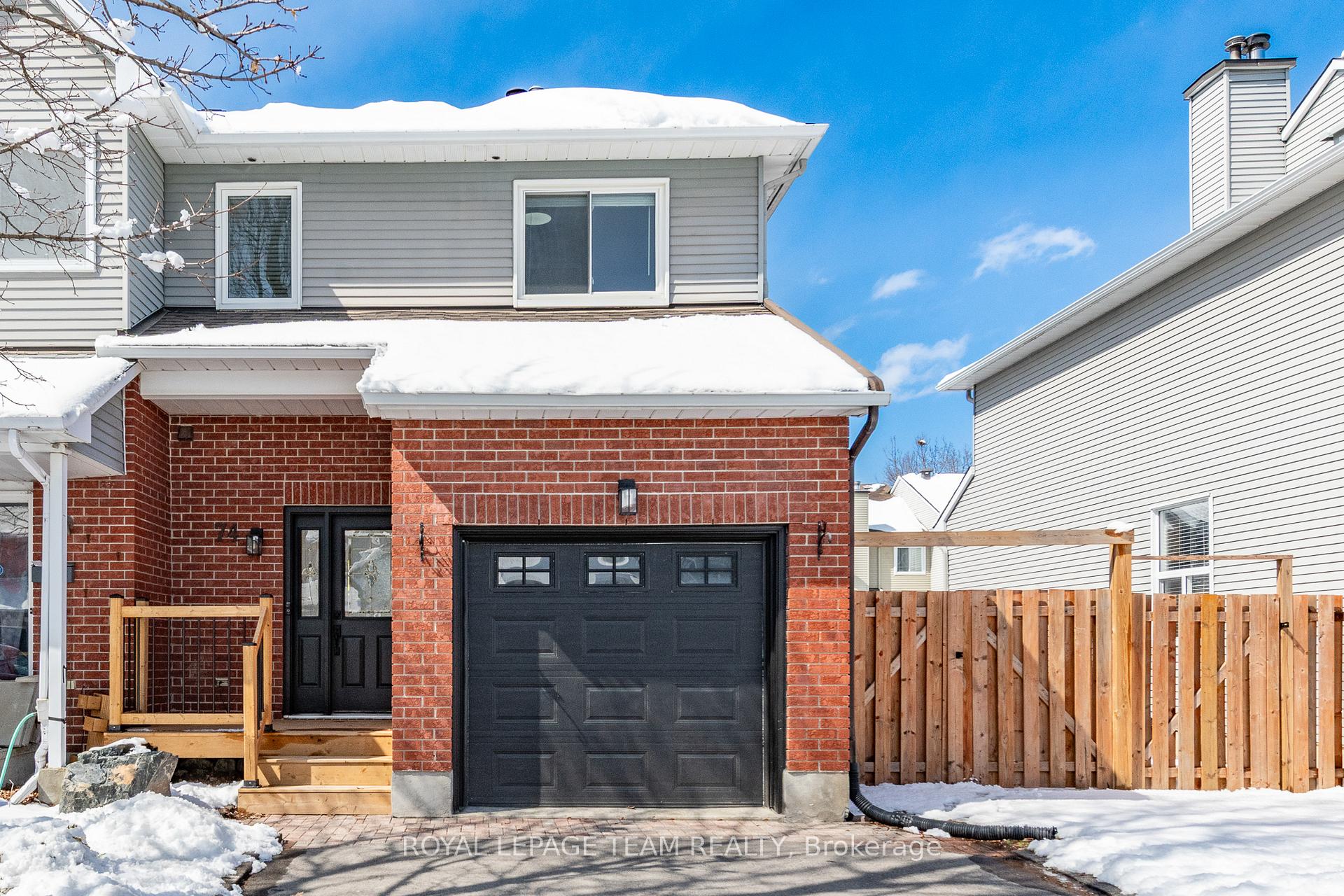Photo 1 of 74 Halley Street, Ottawa, Barrhaven - Heritage Park — HOMEH