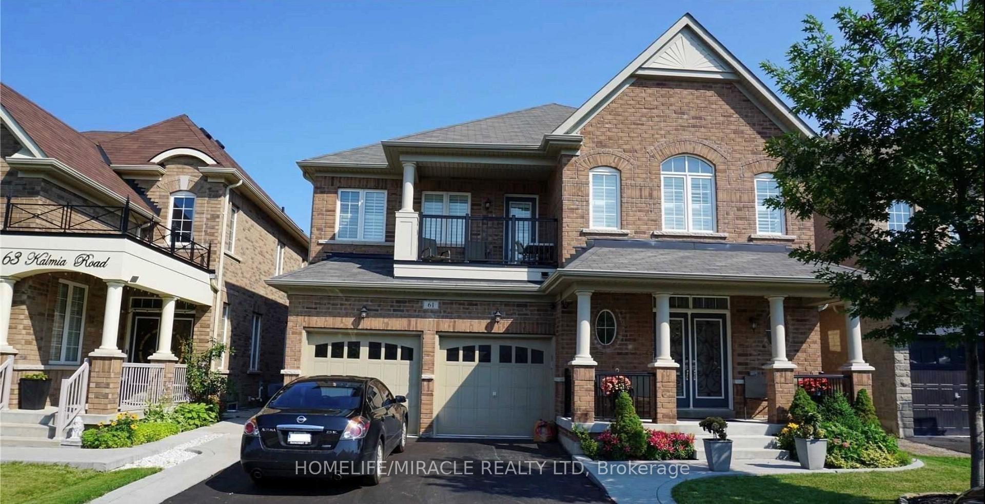Photo 1 of 61 Kalmia Road, Brampton, Credit Valley — HOMEH