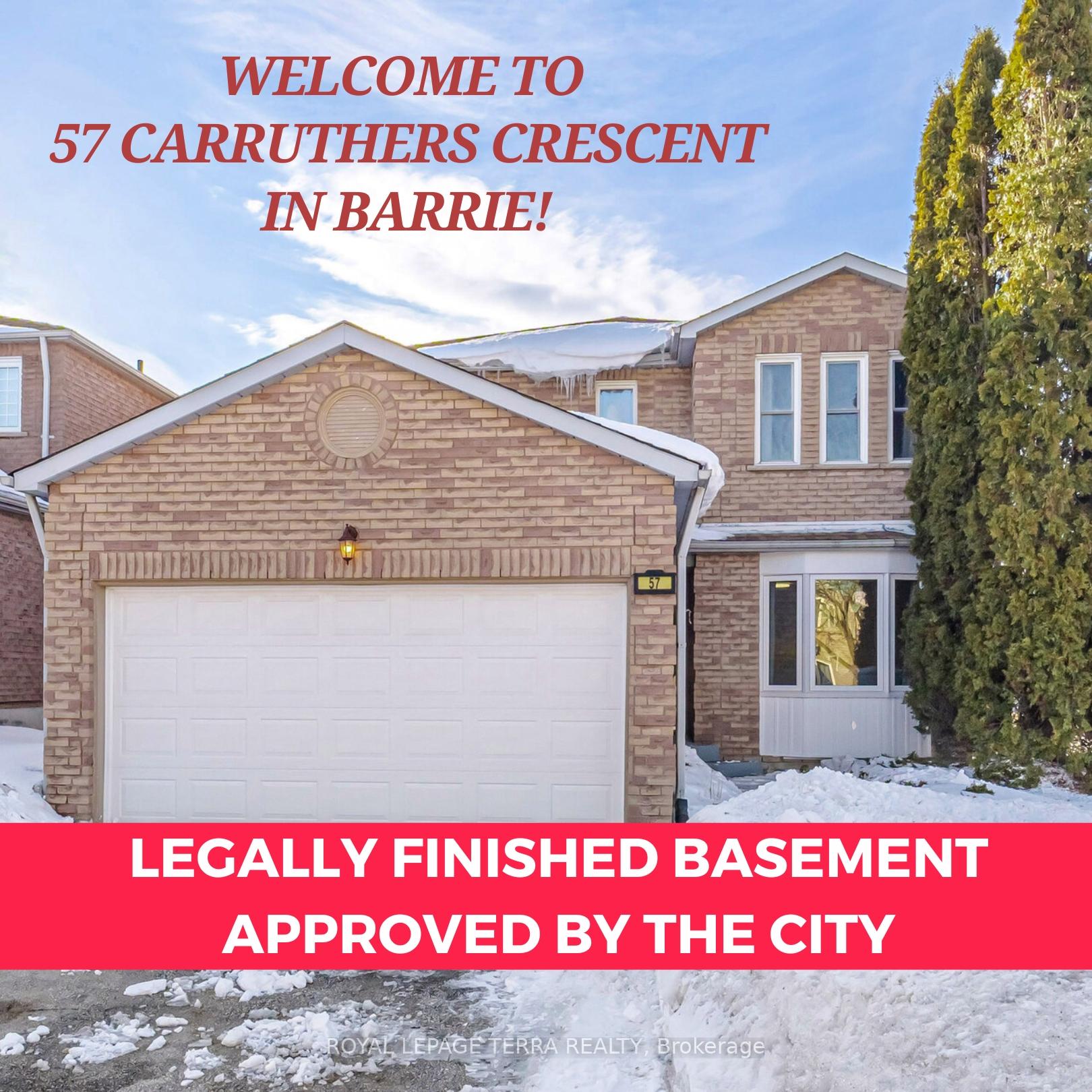 Photo 1 of 57 Carruthers Crescent, Barrie, Grove East — HOMEH