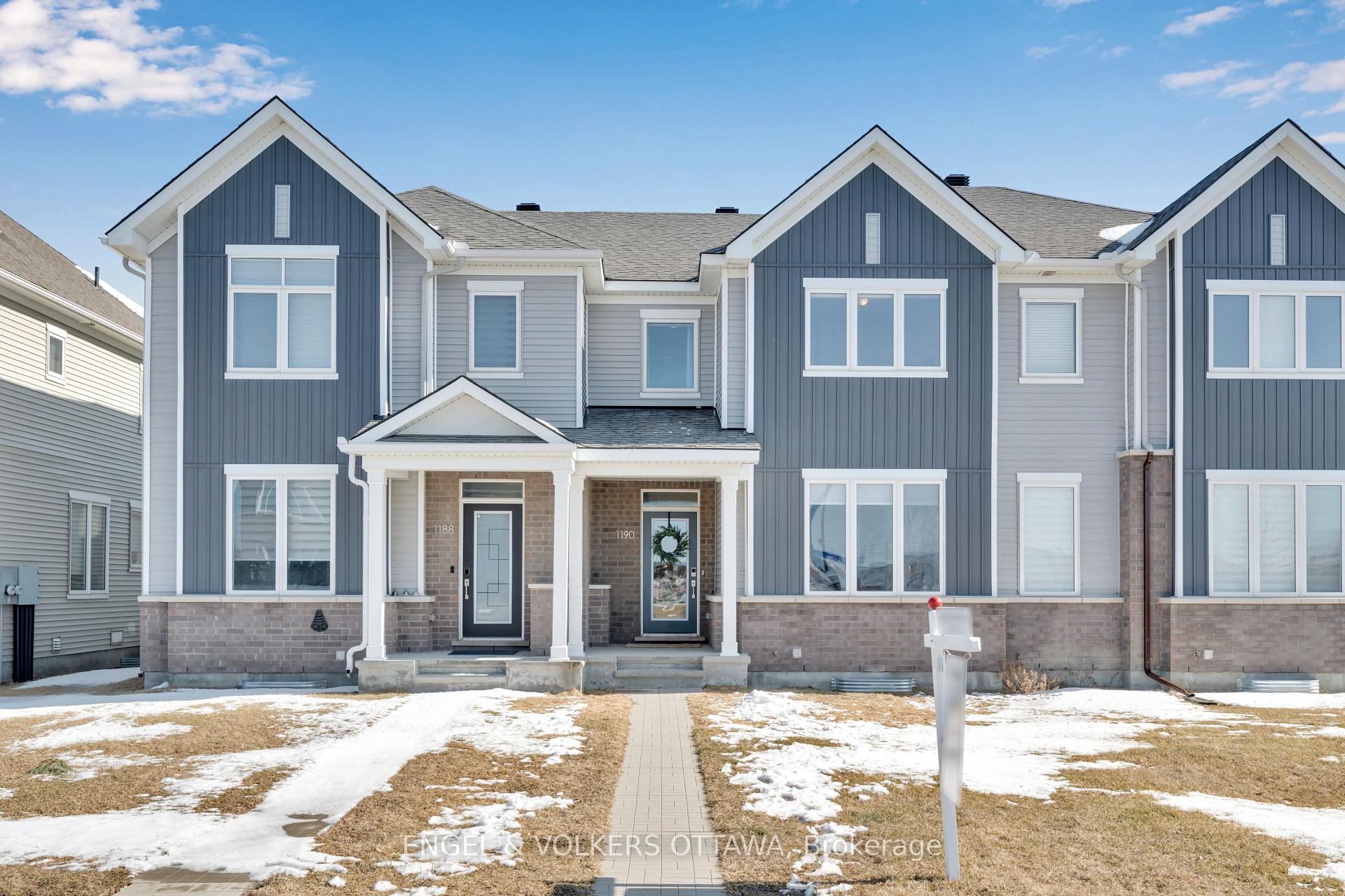 Photo 1 of 1190 Chapman Mills Drive, Ottawa, Barrhaven - Heritage Park — HOMEH