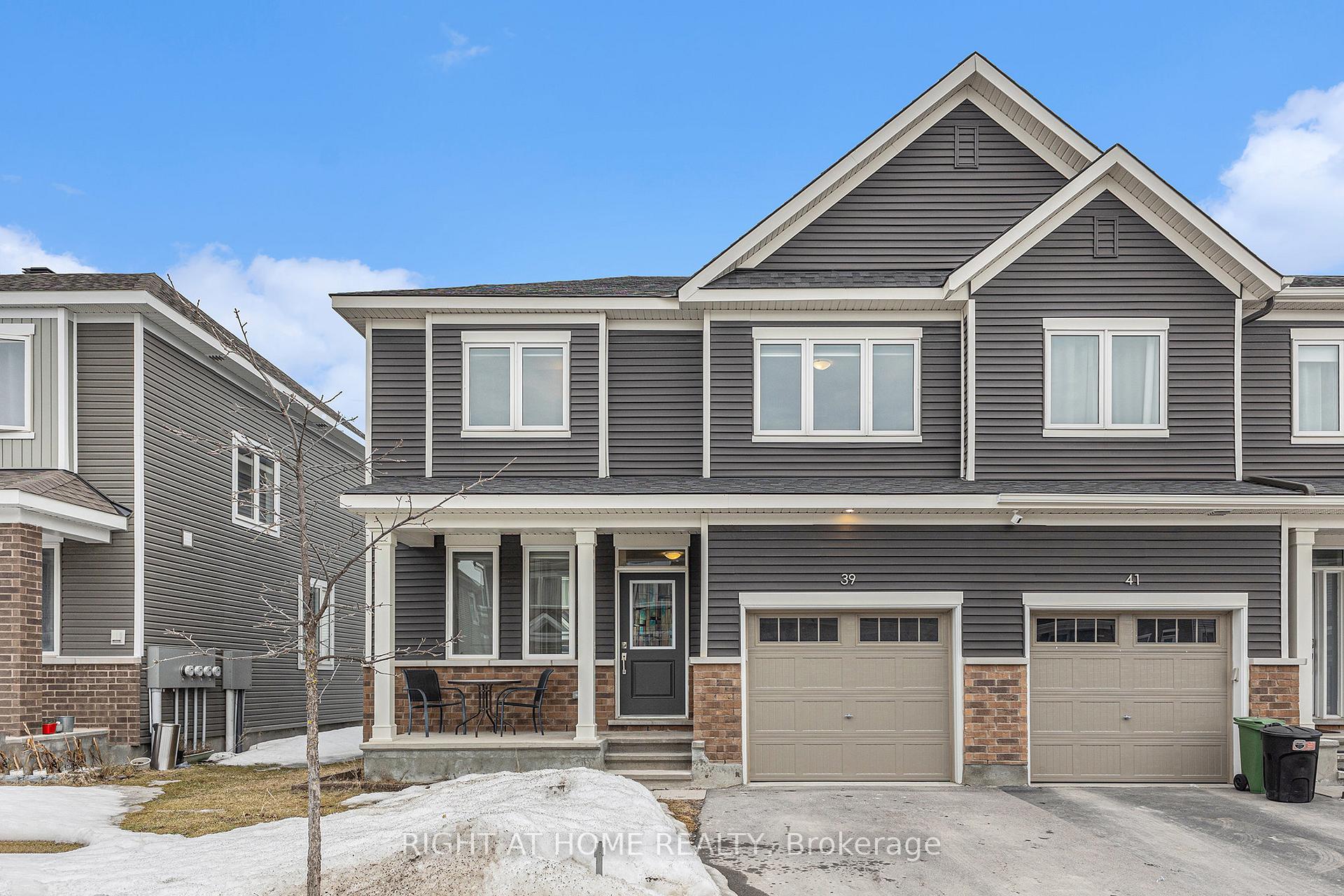 Photo 1 of 39 Focality Crescent, Ottawa, Barrhaven - Half Moon Bay — HOMEH