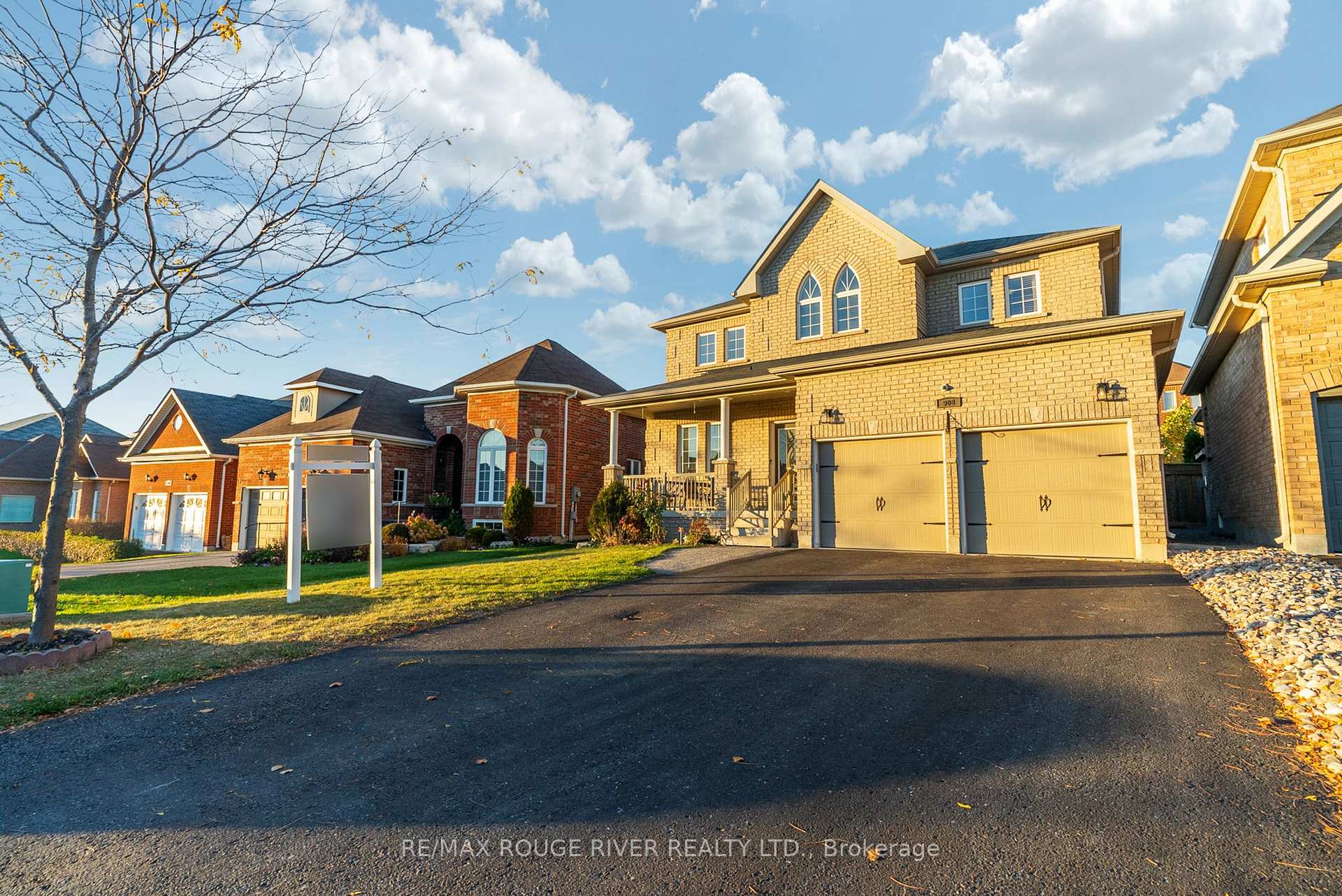 Front of 908 Black Cherry Drive